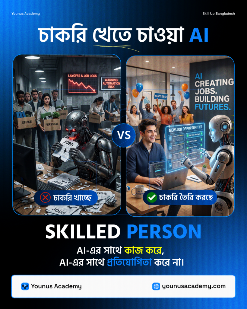AI আমার চাকরি খেয়ে ফেলবে!